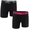 Kappa Apatiniai Boxers 2 - Pack Juodas Rožinė