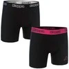 Kappa Apatiniai Boxers 2 - Pack Juodas Rožinė