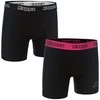 Kappa Apatiniai Boxers 2 - Pack Juodas Rožinė