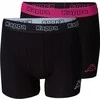 Kappa Apatiniai Boxers 2 - Pack Juodas Rožinė