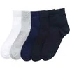 Apollon Kojinės 5pp Unisex Juodas Baltas Mėlyna Pilkas BL13033A