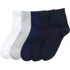 Apollon Kojinės 5pp Unisex Juodas Baltas Mėlyna Pilkas BL13033A