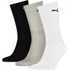 Puma Kojinės Crew Sock 3P Juodas Pilkas Baltas 880355 10