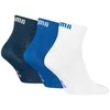 Puma Kojinės Unisex Quarter Baltas Mėlyna 938589 20