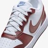 Nike Avalynė Paaugliams Court Borough Low Baltas Burgundy DV5456 006