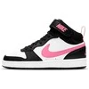 Nike Avalynė Paaugliams Court Borough Mid 2 Baltas Juodas Rožinė CD7782 005