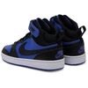 Nike Avalynė Paaugliams Court Borough Mid 2 Juodas Mėlyna CD7782 404