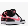 Nike Avalynė Paaugliams Court Borough Mid 2 Baltas Juodas Rožinė CD7782 005
