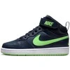 Nike Avalynė Paaugliams Court Borough Mid 2 Navy Žalias CD7782 403