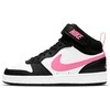 Nike Avalynė Paaugliams Court Borough Mid 2 Baltas Juodas Rožinė CD7782 005