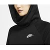 Nike Džemperis Moterims Nsw Essntl Flc Fnl Hoodie Juodas BV4116 010