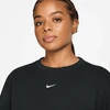 Nike Džemperis Moterims W Nk Stdo Mw Std Crew Fl Juodas IM8098 001