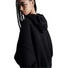 Nike Džemperis Moterims W Nsw Phnx Flc Oos Po Hoodie Juodas DQ5858 010