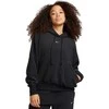 Nike Džemperis Moterims W Nsw Phnx Flc Std Po Hoodie Juodas HF6839 010