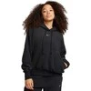 Nike Džemperis Moterims W Nsw Phnx Flc Std Po Hoodie Juodas HF6839 010