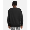 Nike Džemperis Moterims W Nsw Phnx Fleece Os Crew Juodas DQ5733 010