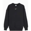 Nike Džemperis Moterims W Nsw Phnx Fleece Os Crew Juodas DQ5733 010