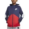 Nike Džemperis Paaugliams B Nsw Jkt Mėlyna Raudona BV3693 410