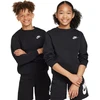 Nike Džemperis Paaugliams K Nsw Club Crew Ls Lbr Fl Juodas FD3006 014