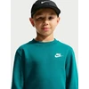 Nike Džemperis Paaugliams K Nsw Club Crew Ls Lbr Fl Turquoise FD3006 372