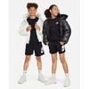 Nike Džemperis Paaugliams K Nsw Club Crew Ls Lbr Fl Juodas FD3006 014