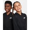 Nike Džemperis Paaugliams K Nsw Club Ft Hd Fz Ls Lbr Juodas FD3017 010