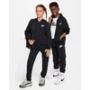 Nike Džemperis Paaugliams K Nsw Club Ft Hd Fz Ls Lbr Juodas FD3017 010