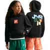 Nike Džemperis Paaugliams K Nsw Ls Ft Top Club Fam Juodas IM4939 010