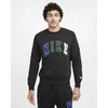 Nike Džemperis Vyrams M Nk Club Bb Crew Letters Juodas FZ0879 010