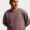 Nike Džemperis Vyrams M Nk Club Bb Crew Fl Violetinė FN3886 502