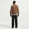 Nike Džemperis Vyrams M Nk Club Bb Gfx Crew Fl Brown FN3890 270