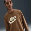 Nike Džemperis Vyrams M Nk Club Bb Gfx Crew Fl Brown FN3890 235