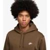 Nike Džemperis Vyrams M Nk Club Bb Po Hoodie Fl Brown FN3859 235