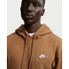 Nike Džemperis Vyrams M Nk Club Bb Po Hoodie Fl Brown FN3859 270