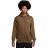 Nike Džemperis Vyrams M Nk Club Bb Po Hoodie Fl Brown FN3859 235