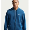Nike Džemperis Vyrams M Nk Club Ft Fz Hoodie Mėlyna FN3884 476