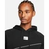 Nike Džemperis Vyrams M Nk Df Q5 Flc Po Juodas DQ6620 010