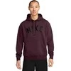 Nike Džemperis Vyrams M Nk Df Swoosh Fl Po Hoodie Burgundy FV9919 652