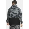 Nike Džemperis Vyrams M NK Flx Vnt MX HD FZ Jkt Camo Pilkas Juodas