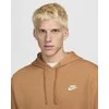 Nike Džemperis Vyrams Nsw Club Hoodie Po Bb Fleece Brown BV2654 224