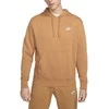 Nike Džemperis Vyrams Nsw Club Hoodie Po Bb Fleece Brown BV2654 224
