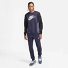 Nike Džemperis Vyrams Nsw Hybrid Flc Crew Mėlyna DJ5075 451