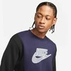 Nike Džemperis Vyrams Nsw Hybrid Flc Crew Mėlyna DJ5075 451