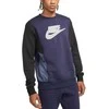 Nike Džemperis Vyrams Nsw Hybrid Flc Crew Mėlyna DJ5075 451