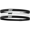 Nike Galvos Juosta Elastic Headbands 2.0 3P Baltas Juodas N1004529 036