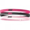 Nike Galvos Juosta Elastic Headbands 2.0 3P Juodas Rožinė N1004529 658