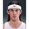 Nike Galvos Juosta Swoosh Classic Headband Baltas N1012407 101