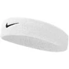 Nike Galvos Juosta Swoosh Headband Baltas