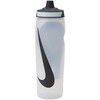 Nike Gertuvė NK Refuel Bottle Grip 24Oz Juodas Baltas N1010867 173