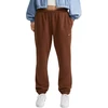Nike Kelnės Moterims W Nk Studio Flc Mw Mr Std Cf Pnt Brown IM8076 259